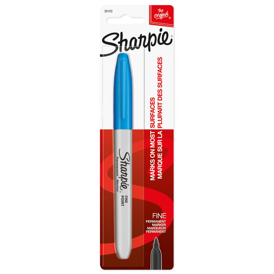 Sharpie Fine Blue Carded