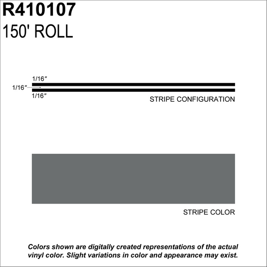 MS; 3/16"" X 150'; Gunmetal Metallic