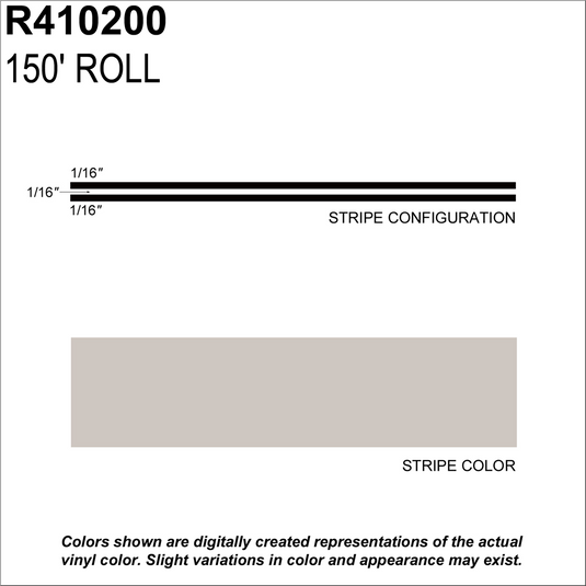 MS; 3/16"" X 150'; New Pewter Metallic