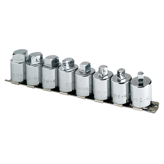 S K Hand Tools SOC SET 1/2 PIPE PLUG 8PC 1/4 - 5/8