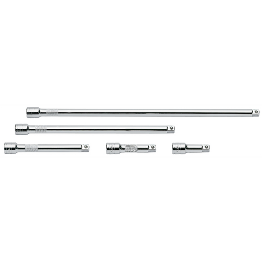 S K Hand Tools EXT SET 1/2DR 5PC CHRM