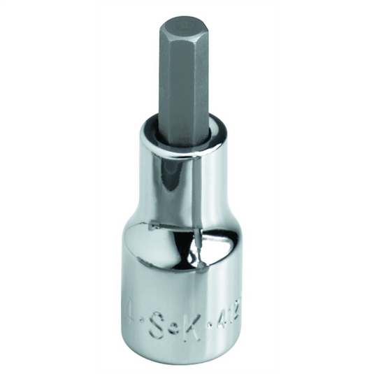 S K Hand Tools Skt Bit Chrm 3/8dr 7/64 Hex