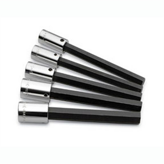 S K Hand Tools 5PC MET LONG HEX BIT SCK SET