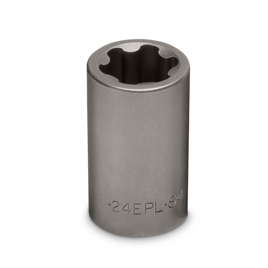 S K Hand Tools External Torx Plus Socket 1/2 Drive E24