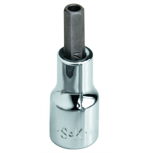 S K Hand Tools Skt Bit Chrm 3/8dr 1/4 Tmprpf