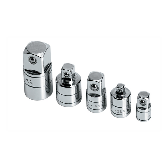 S K Hand Tools Socket Adapter Set 5 Pc. On A Rail