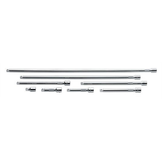 S K Hand Tools EXT SET CHROME 3/8DR 8PC