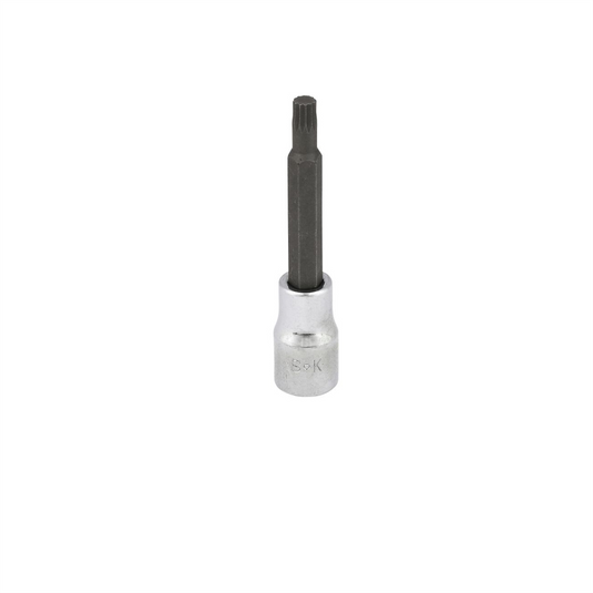 S K Hand Tools Skt Bit Chrm 3/8dr 6mm Triplsq