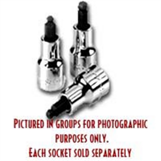 S K Hand Tools SOCKET HEX BIT 5/16 X 3/8IN. DRIVE BALL END