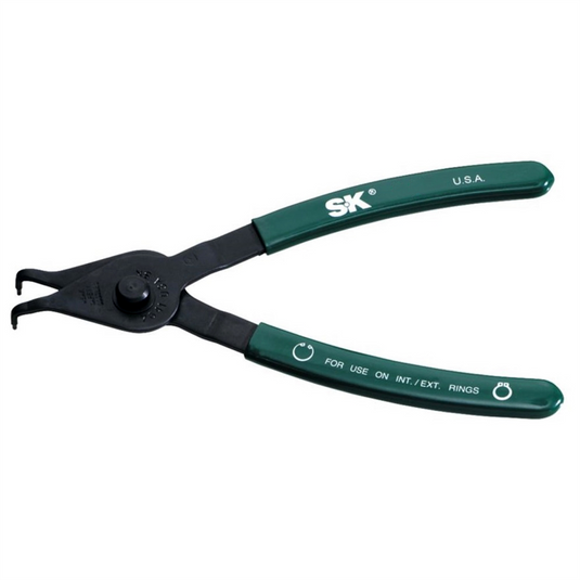 S K Hand Tools SNAP RING PLIERS CONVERTIBLE .090IN. 90 DEGREE TIP