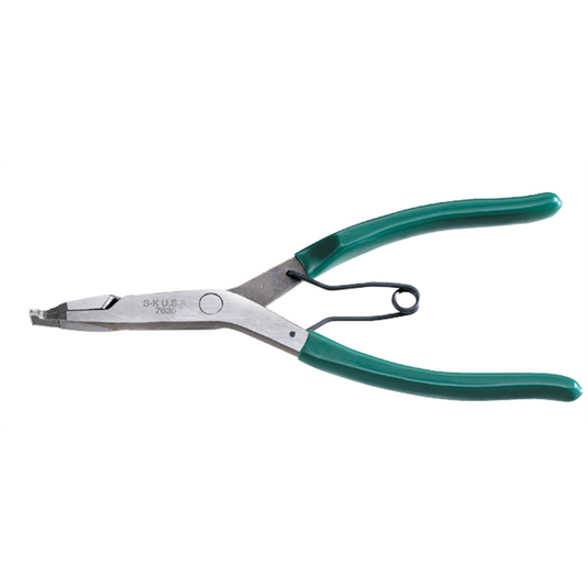 S K Hand Tools PLIERS LOCK RING 9IN. ANGLE TIP