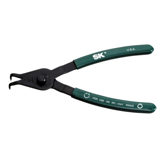 S K Hand Tools SNAP RING PLIERS CONVERTIBLE .090IN. 0 DEGREE TIP