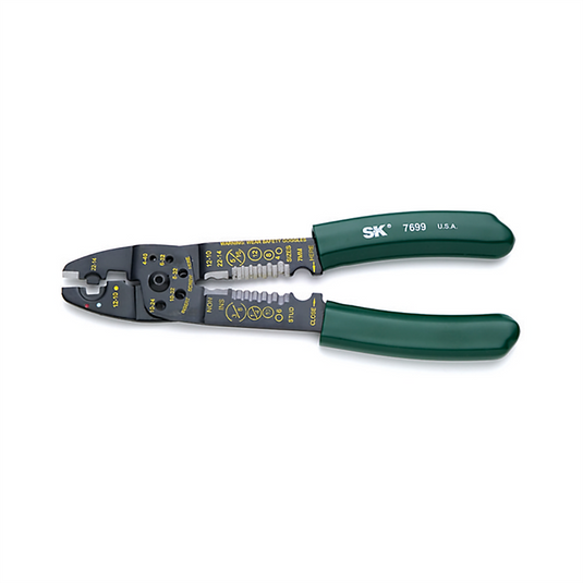 S K Hand Tools UP-FRONT CUTTER/STRIPPER/CRIMPER