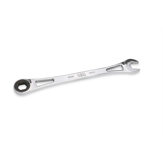 S K Hand Tools 18MM X-FRAME RATCHETING WRENCH