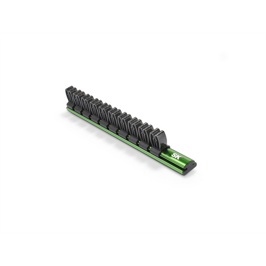 S K Hand Tools Tool Holder 10 clips Green ALM30010YAGR
