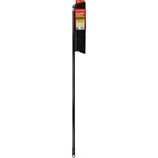 S.M. Arnold PUSH BROOM 18""HEAD/HNDL MAROON