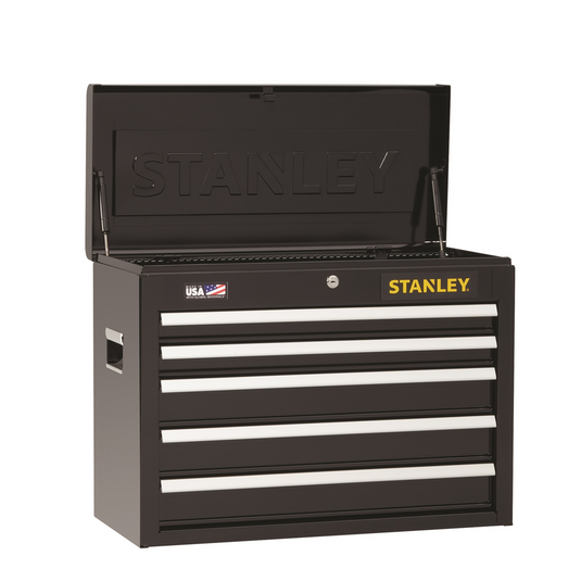 Black & Decker Stanley 5-Drawer Chest; 26.5"" x12 in.;