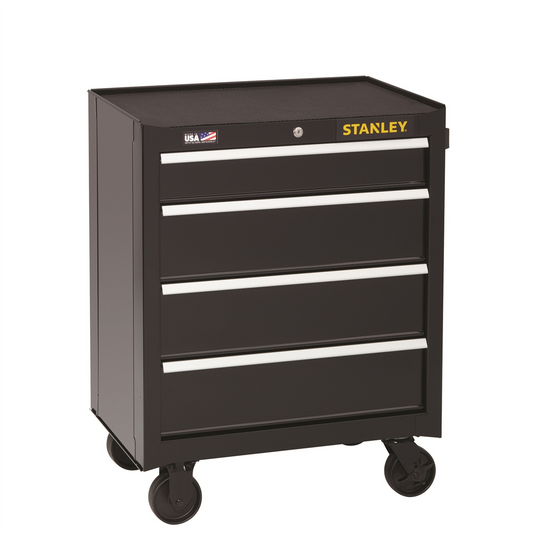 Black & Decker Stanley 4-Drawer Rolling Cabinet; 26.5 in.