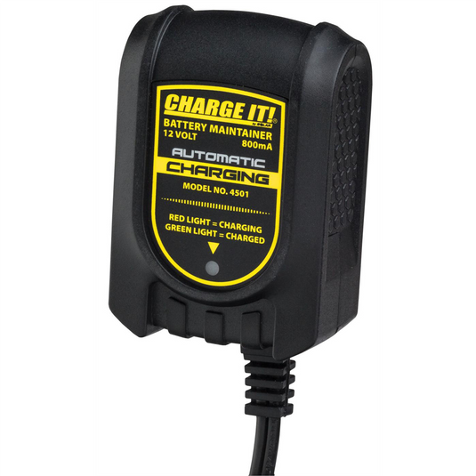 Clore Automotive CHARGE IT! 4501 0.8A Amp 12 Volt Battery Maintainer