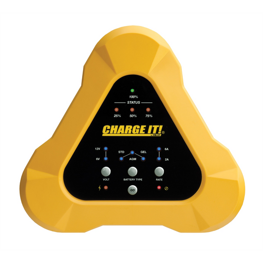Clore Automotive CHARGE IT! 4506 6/2 Amp 6/12 Volt Battery Charger