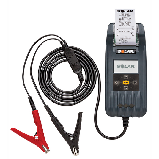Clore Automotive SOLAR BA427 40-3000 CCA Electronic Battery & System Tester w/Printer; USB; Software