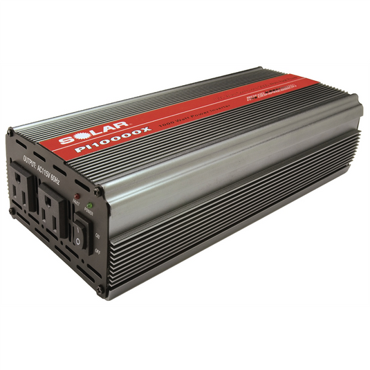 Clore Automotive SOLAR PI10000X 1000W Power Inverter; Dual Outlet