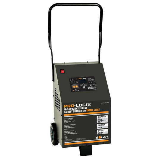 Clore Automotive SOLAR PL3760 60A 12/24V Wheel Charger with Start