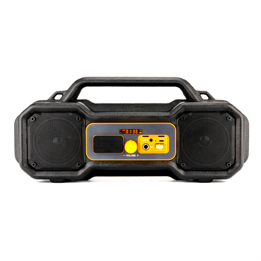 Waterproof JobSite Magnetic Boombox BT Speaker