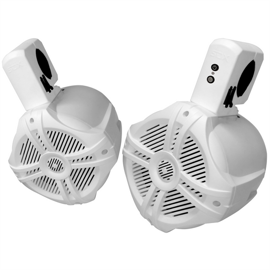 Wireless 250W Marine/Wakeboard Tower Speakers (Pai