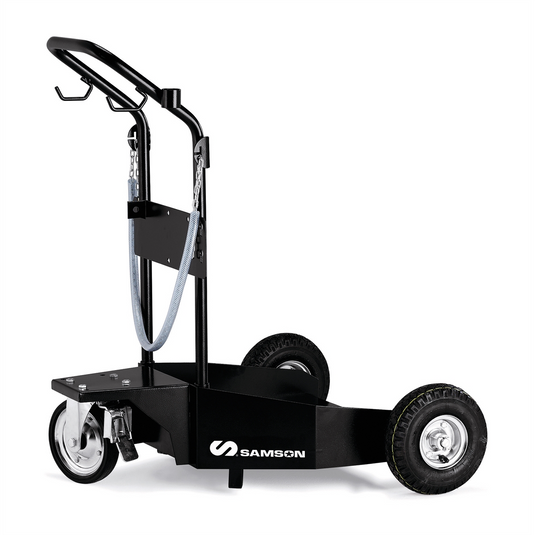 Samson 1305 - Heavy - Duty 3 wheel platform truck for 400 lb drums