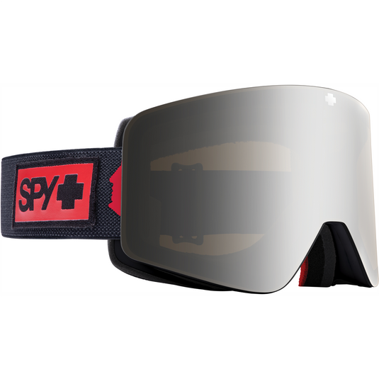SPY OPTIC INC Marauder Night Rider Matte Black Happy Bronze with Silver Spectra Mirror Clear