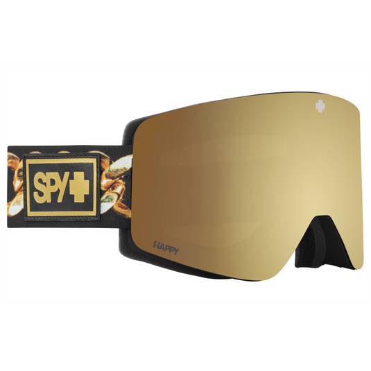 SPY OPTIC INC Marauder Night Rider Matte Black Happy Bronze with Silver Spectra Mirror Clear