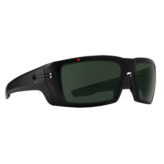 Spy Optic Inc Rebar ANSI Matte Black Happy Gray Green