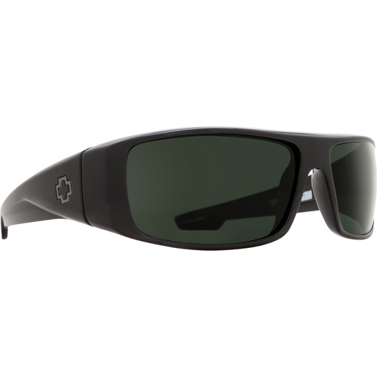 SPY OPTIC INC Logan Sunglasses; Black Frame and Happy