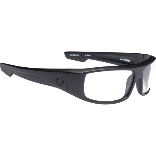 Spy Optics Logan Matte Black ANSI Rx  Clear