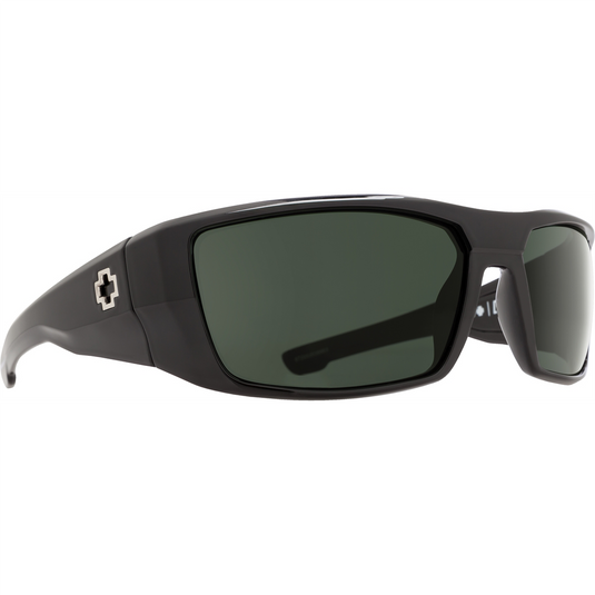 SPY OPTIC INC Dirk Sunglasses; Black Frame w/ HD Plus