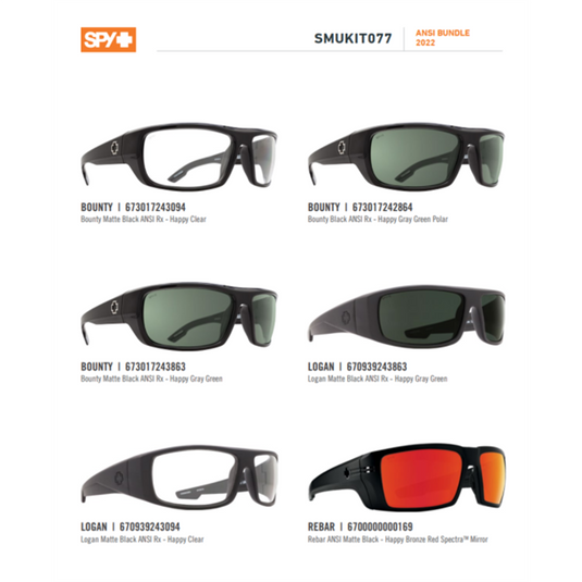 Spy Optics ANSI Bundle