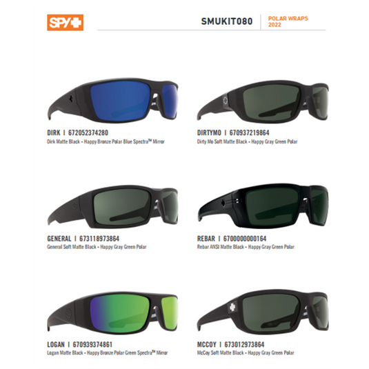 Spy Optics Polar Wraps