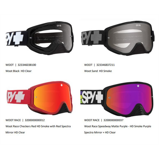 Spy Optics ATV Goggle Kit