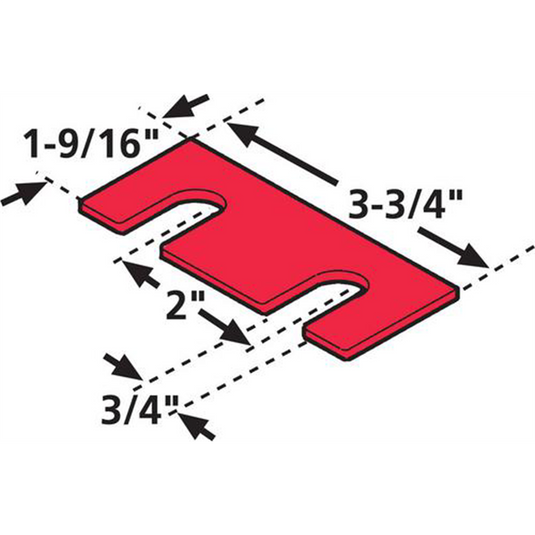 Specialty Products Company 1/8 Inch Tandem Shim- Freightliner (6 Pack)