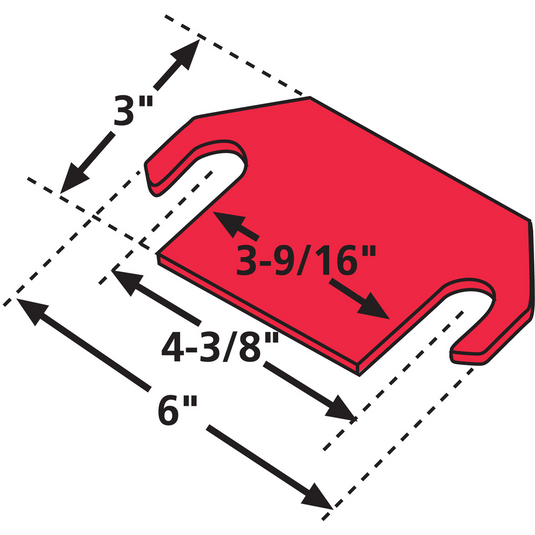 Specialty Products Company F/LINER TORQUE SHIM 1/16""(6)