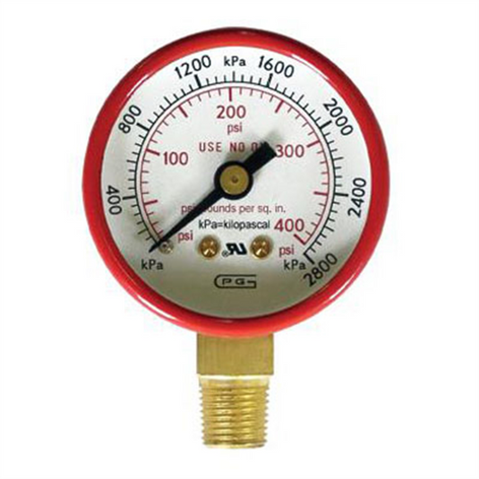 Shark Industries Oxy-Ace 50mm Gg 1/4"" NPT 0-400