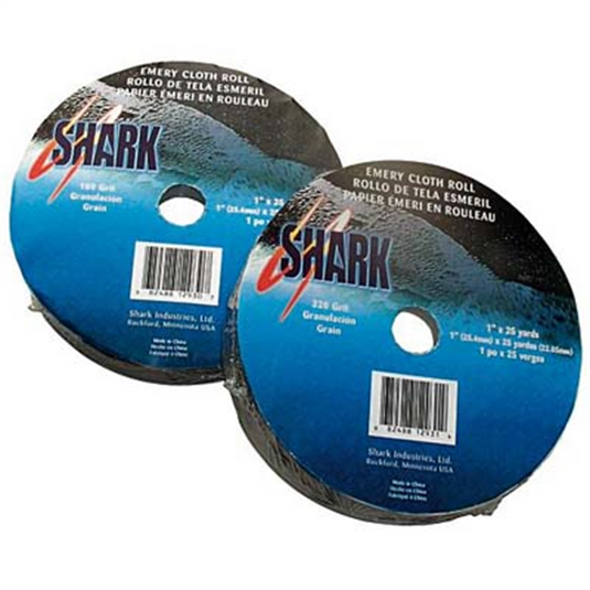 Shark Industries Emery Cloth Roll 80 Grit 1""x10