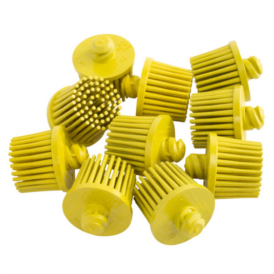 Shark Industries 1"" Yellow Finger Disc - 80 Grit - 10 Pk