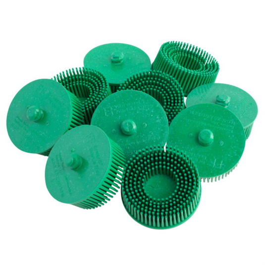 Shark Industries 2"" Green Finger Disc - 50 Grit - 10 Pk