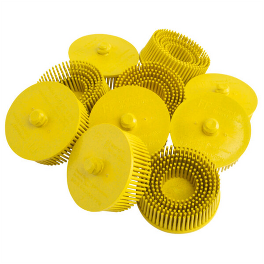 Shark Industries 2"" Yellow Finger Disc - 80 Grit - 10 Pk