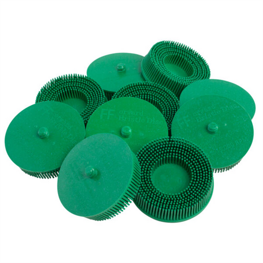 Shark Industries 3"" Green Finger Disc - 50 Grit - 10 Pk