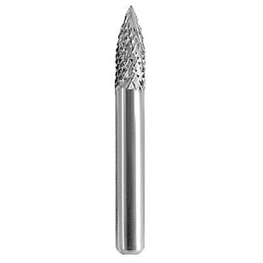 Shark Industries Car burs-1/4"" tree pointed