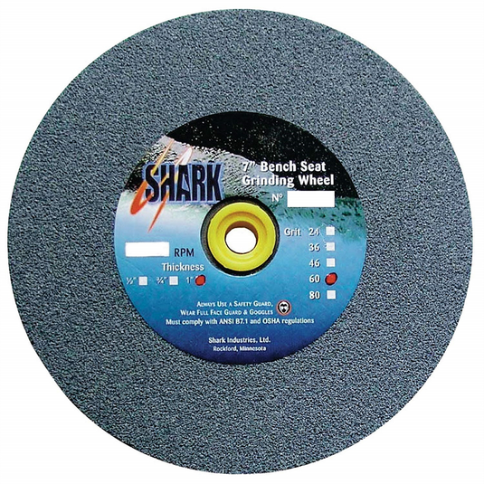 Shark Industries Shark Industries Bench Seat 7"" Grinding Wheel