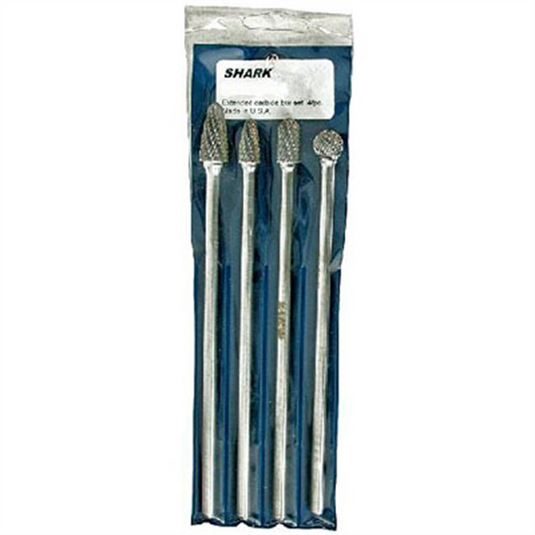 Shark Industries 6PC LONG CARBIDE BURR SET